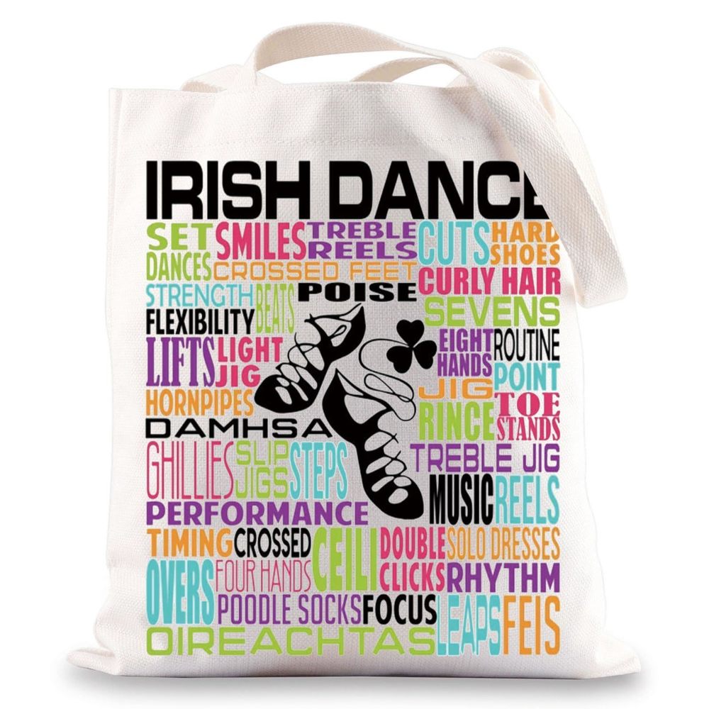 Irish Dance Tote Bag - Irish Dance Gifts Dancers :<